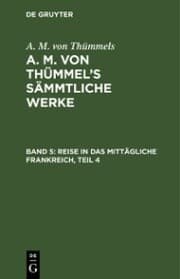 Cover von Reise in das mittägliche Frankreich, Teil 4