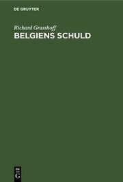Cover von Belgiens Schuld