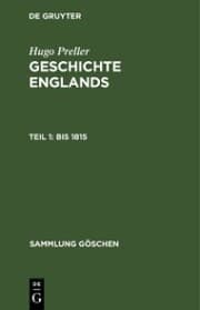 Cover von Bis 1815