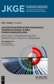 Cover von Antiosteuropäischer Rassismus. Vermessungen eines Forschungsfeldes / Anti-East European Racism. Surveying a Field of Research