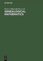 Cover von Genealogical mathematics