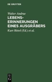 Cover von Lebenserinnerungen eines Ausgräbers