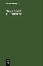 Cover von Gedichte