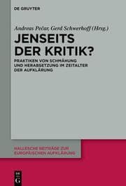 Cover von Jenseits der Kritik?