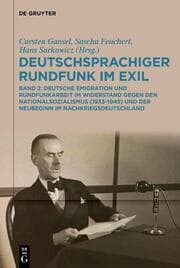 Cover von Deutschsprachiger Rundfunk im Exil