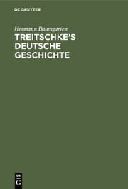 Cover von Treitschke's Deutsche Geschichte