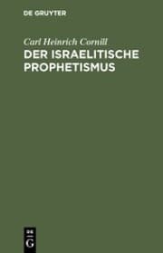 Cover von Der israelitische Prophetismus