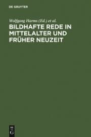 Cover von Bildhafte Rede in Mittelalter und früher Neuzeit