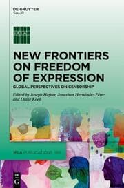 Cover von New Frontiers on Freedom of Expression