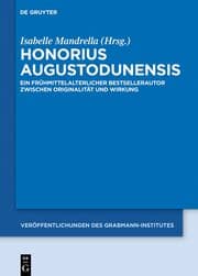 Cover von Honorius Augustodunensis
