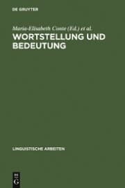 Cover von Wortstellung und Bedeutung