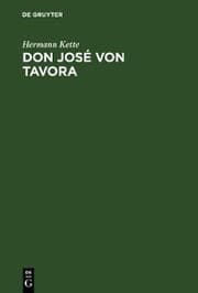 Cover von Don José von Tavora