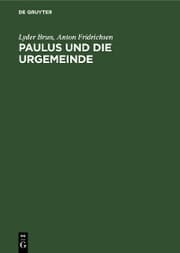 Cover von Paulus und die Urgemeinde