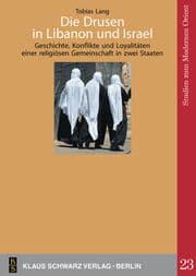 Cover von Die Drusen in Libanon und Israel