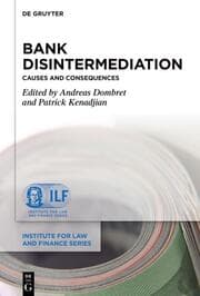 Cover von Bank Disintermediation: Causes and Consequences