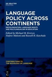 Cover von Language Policy across Continents