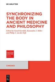 Cover von Synchronizing the Body in Ancient Medicine and Philosophy