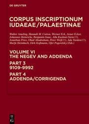 Cover von The Negev and Addenda