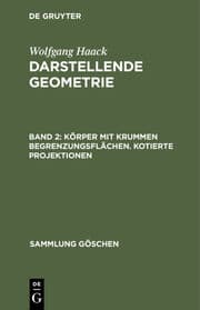 Cover von Körper mit krummen Begrenzungsflächen. Kotierte Projektionen