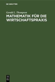 Cover von Mathematik für die Wirtschaftspraxis