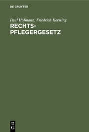 Cover von Rechtspflegergesetz