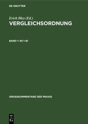 Cover von §§ 1-81