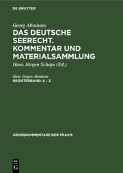 Cover von A - Z