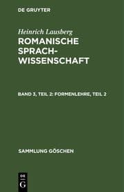 Cover von Formenlehre, Teil 2