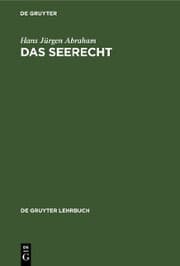 Cover von Das Seerecht