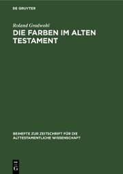 Cover von Die Farben im Alten Testament