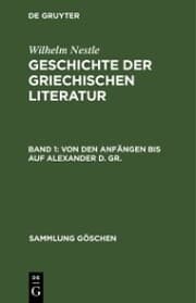 Cover von Von den Anfängen bis auf Alexander d. Gr.