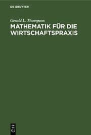 Cover von Mathematik für die Wirtschaftspraxis