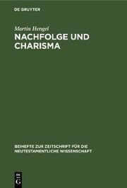 Cover von Nachfolge und Charisma