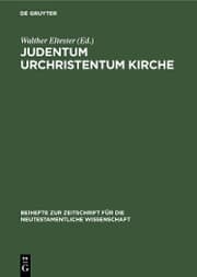 Cover von Judentum Urchristentum Kirche