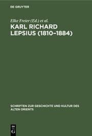 Cover von Karl Richard Lepsius (1810-1884)