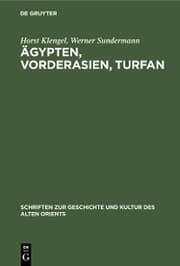 Cover von Ägypten, Vorderasien, Turfan