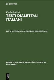 Cover von Italia centrale e meridionale