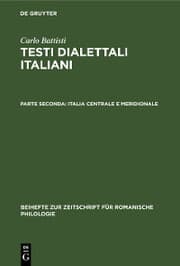 Cover von Italia centrale e meridionale