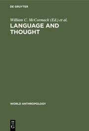 Cover von Language and Thought
