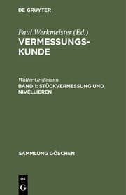Cover von Stückvermessung und Nivellieren