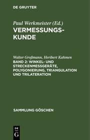 Cover von Winkel- und Streckenmeßgeräte, Polygonierung, Triangulation und Trilateration