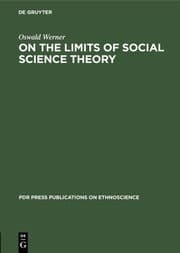 Cover von On the Limits of Social Science Theory