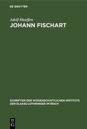 Cover von Johann Fischart