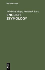 Cover von English Etymology