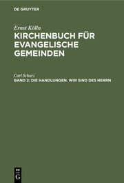 Cover von Die Handlungen. Wir sind des Herrn