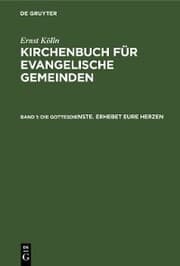 Cover von Die Gottesdienste. Erhebet eure Herzen