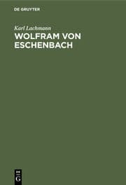Cover von Wolfram von Eschenbach