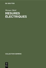 Cover von Mesures électriques