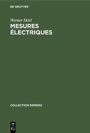 Cover von Mesures électriques