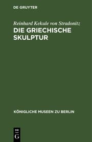 Cover von Die Griechische Skulptur